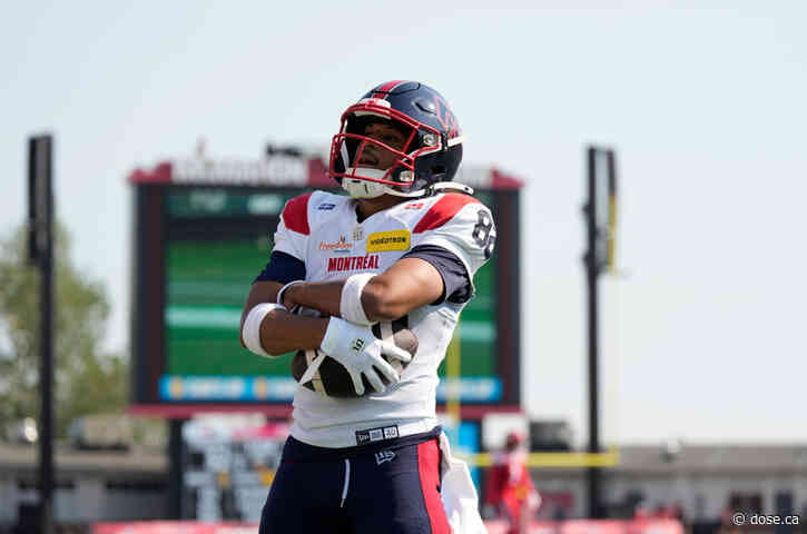 The Stampeders Give the Alouettes a Big Hand
