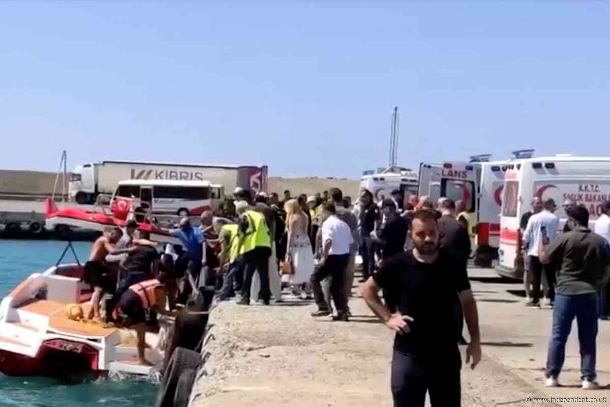 Cyprus ferry incident latest: Rescue operation under way after boat with more than 260 passengers capsizes