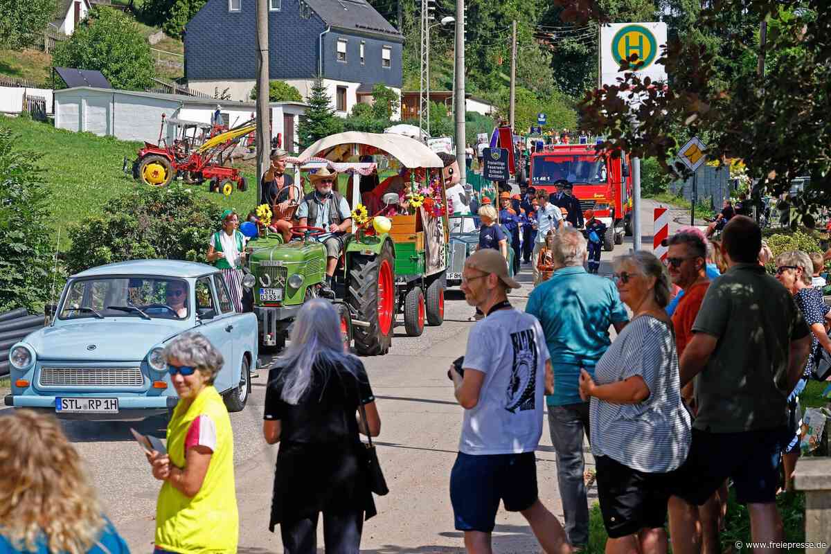 Erlbach-Kirchberg feiert 850 Jahre mit historischem Festumzug