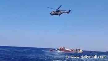 Ferry carrying 270 people capsizes off coast of Cyprus with 'at least six dead' as major rescue operation launched