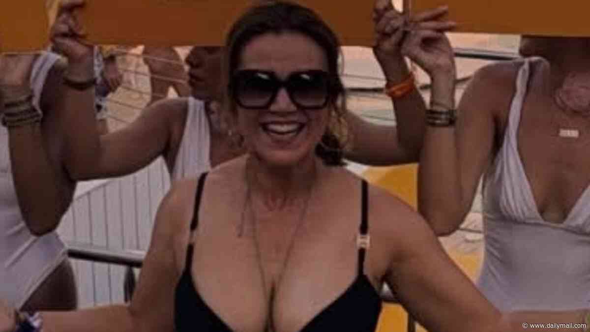 Susanna Reid reveals she broke her teetotal rule and was enjoying tequila cocktails with her sons when she posted Ibiza swimsuit snaps