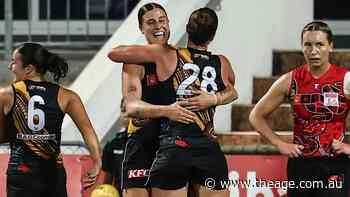 Tigers pip Dons in AFLW Dreamtime classic; Bunny on the run as Dees belt Lions; Lamentable jumper clash
