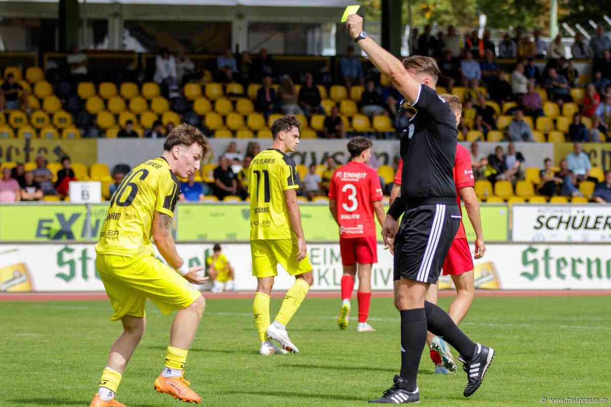 Fußball-Oberligist VFC Plauen erzwingt in der Nachspielzeit den Punktgewinn