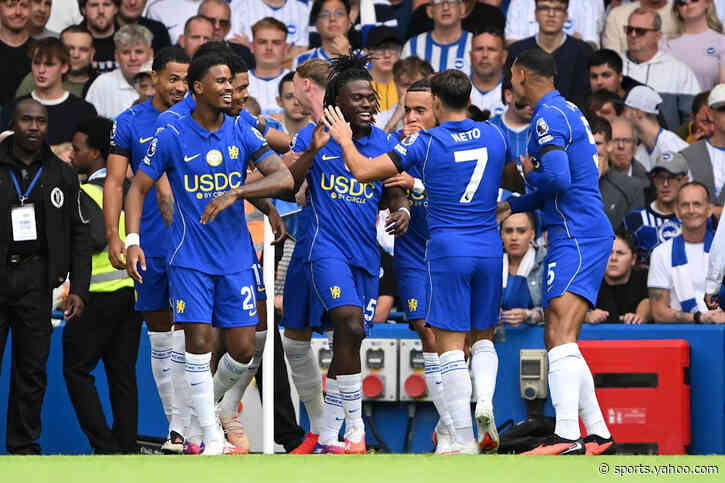 📸 Roméo Lavia finally scores first Chelsea goal with Brighton opener