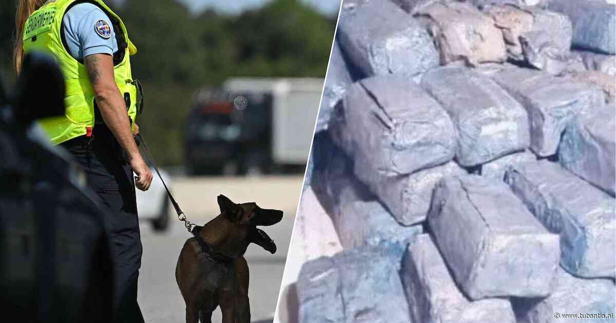 Franse politie vindt 812 kilo cocaïne in Nederlandse truck, straatwaarde van ruim 40 miljoen euro