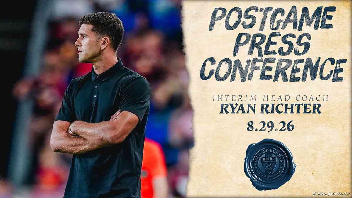 Press Conference | Ryan Richter after the Union's match at Red Bull New York