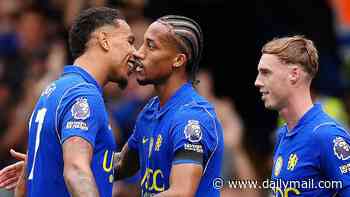 Chelsea vs Brighton - Premier League LIVE: Malick Yalcouye pulls one back for visitors after brilliant Blues score three goals inside opening 32 minutes - plus updates from other 2pm games
