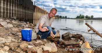 Geschiedenis ligt voor het oprapen door lage IJssel: ziet archeoloog nieuw bewijs voor scheepswrak?