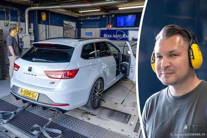 Brian heeft zijn Seat Leon Cupra ST 280 iets aangepast: 'Ik ben heel benieuwd wat eruit komt'