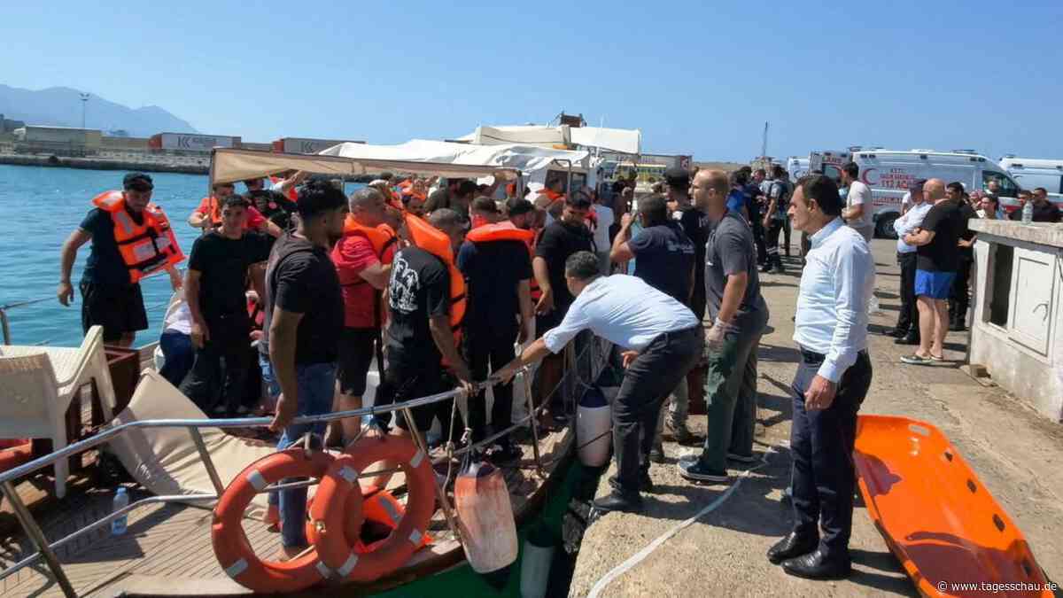 Mindestens sieben Menschen sterben bei Fährunglück vor Zypern