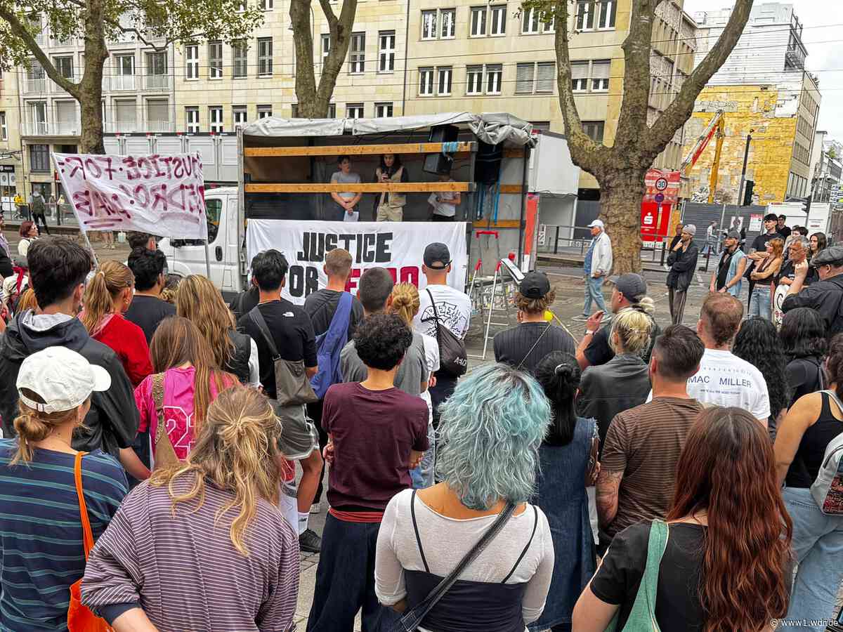 Demo in Köln: Aufklärung im Fall Pedro Corona gefordert