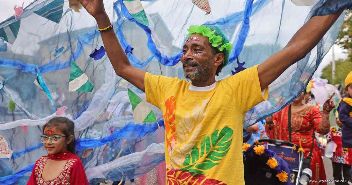 Butetown Carnival brings colour and joy to Cardiff as weather fails to dampen spirits