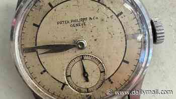 Rare vintage 1930s Patek Philippe watch found gathering dust in jewellery box during house clearance sells for £59,000