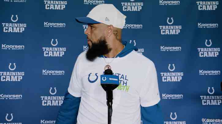 A star Colts receiver has been arrested