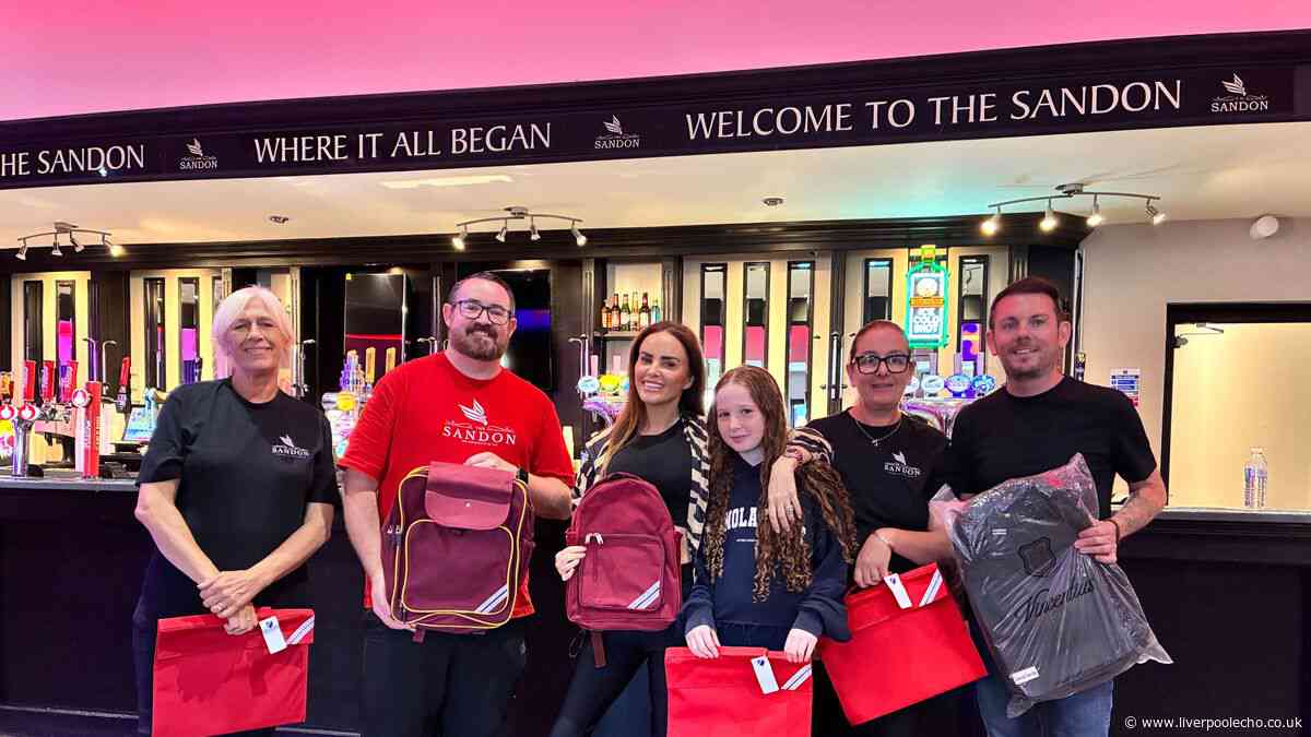 Liverpool mum taught to 'give back' gives away hundreds of school uniforms