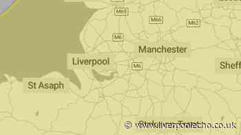 Met Office map shows Liverpool covered by 13-hour weather warning