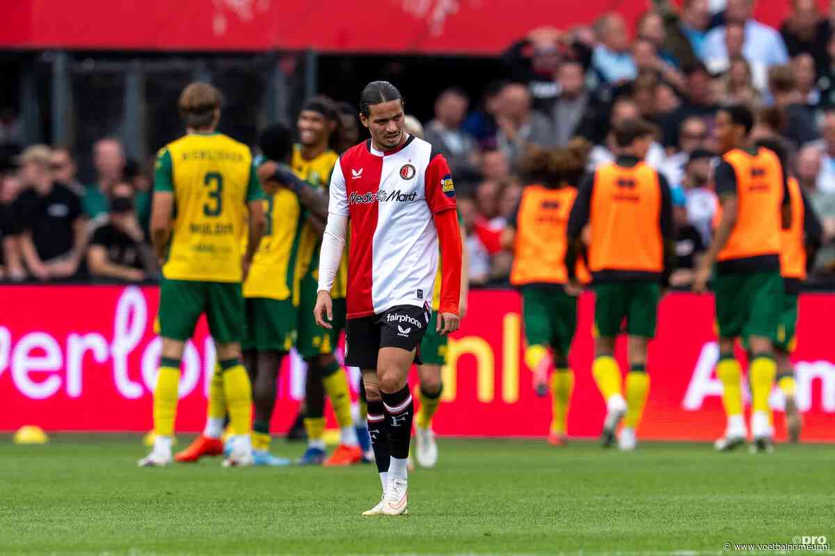 Feyenoord loopt thuis averij op tegen ADO: promovendus van de nul af