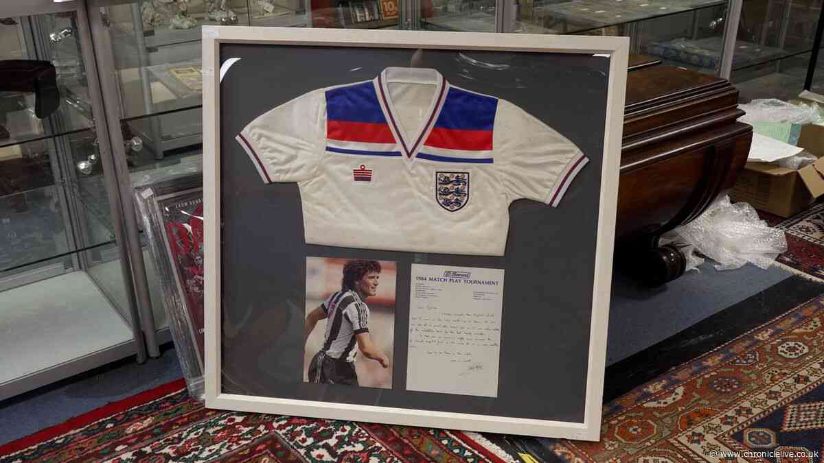 'Huge' interest expected as Kevin Keegan's match-worn England shirts go up for auction