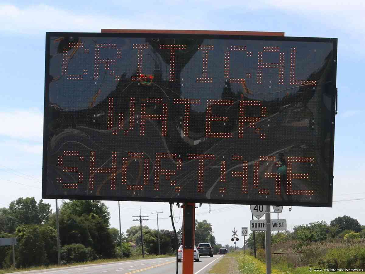 Severe emergency water restrictions remain in effect for Sunday