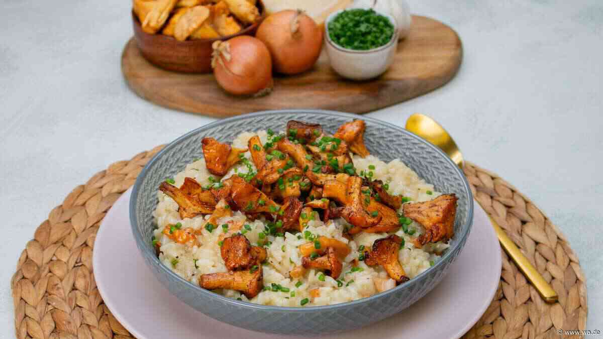 Herbst auf dem Teller: Cremiges Risotto-Rezept mit gebratenen Pfifferlingen