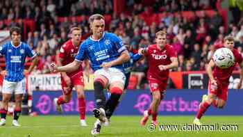ABERDEEN 0 RANGERS 1: Identity crisis averted for now as Rangers show a bit of passion
