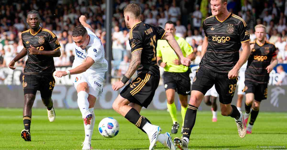 LIVE eredivisie | Stroef spelend Ajax via Davy Klaassen op voorsprong bij Telstar