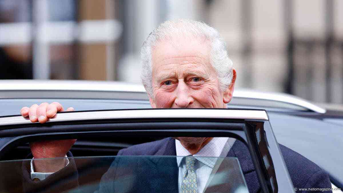 King Charles takes the late Queen's car out for a Sunday spin following death of his cousin