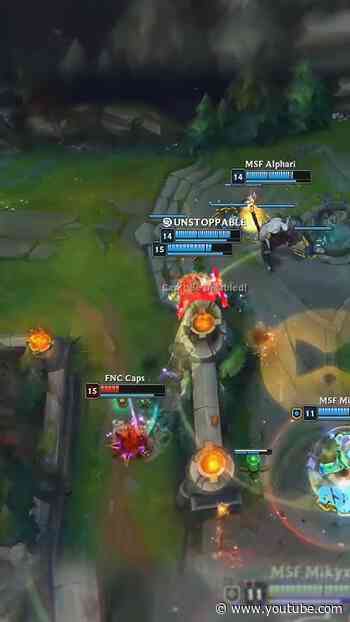 And go Vayne he did
