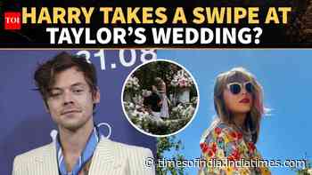Harry Styles Takes Cheeky Swipe at Taylor Swift’s Wedding With One-Line Madison Square Garden Joke
