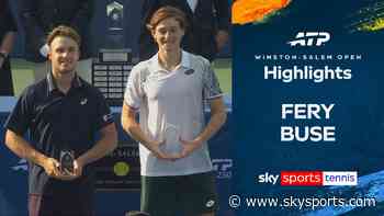 Fery toppled by Buse in Winston-Salem Open final