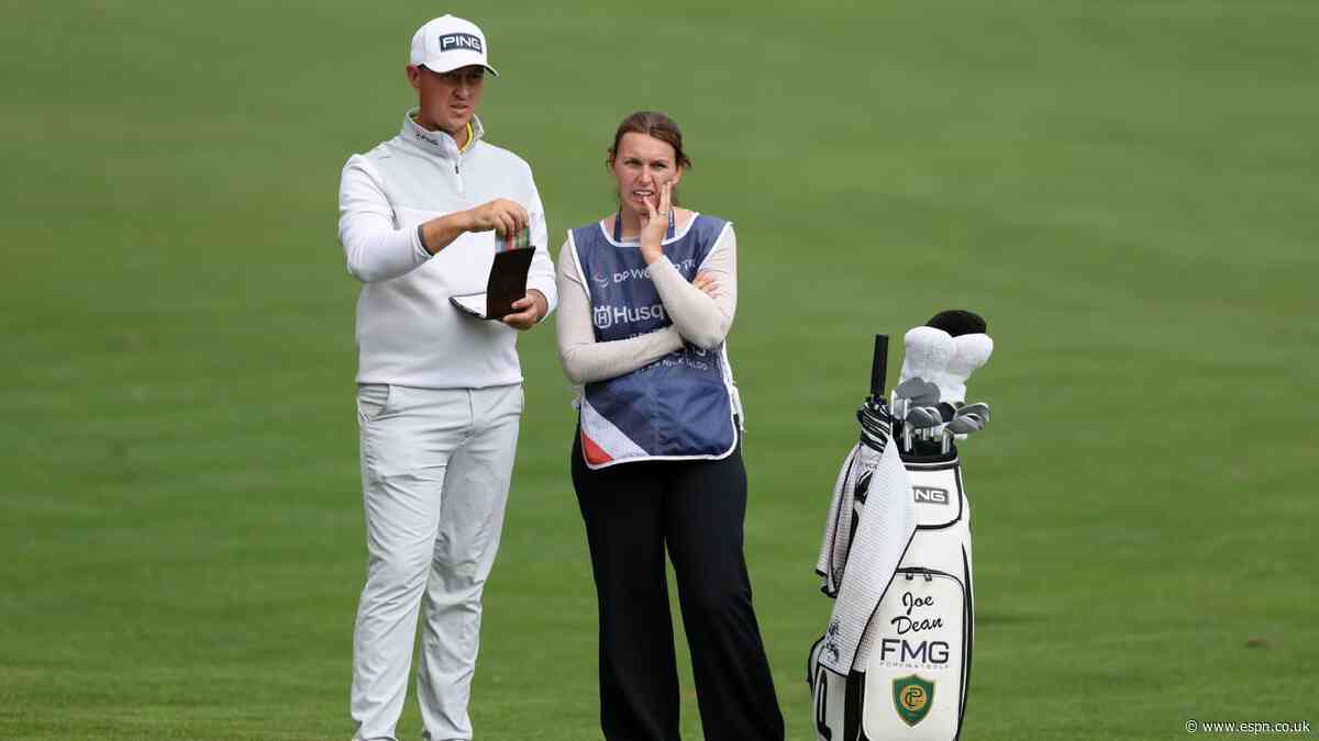 Dean, with wife as caddie, wins British Masters