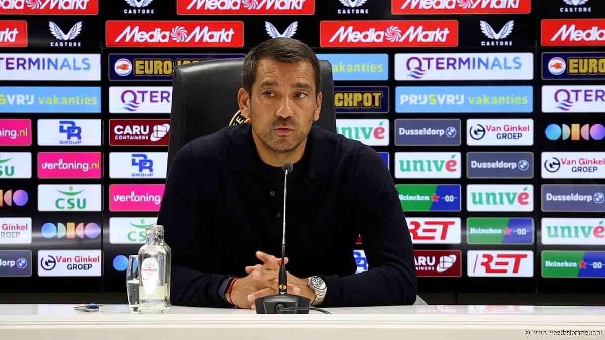 Van Bronckhorst ziet essentieel verbeterpunt bij Feyenoord: 'Moeten we voor waken'