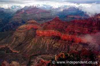 Dozens of people evacuated from parts of the Grand Canyon after flash floods