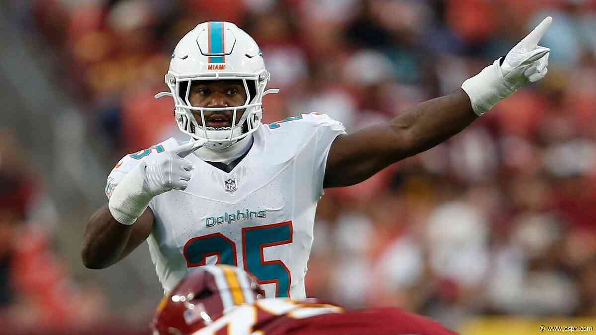 Sources: Dolphins release ex-starting LB Dodson