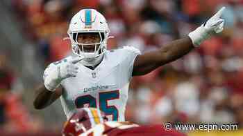 Sources: Dolphins release ex-starting LB Dodson