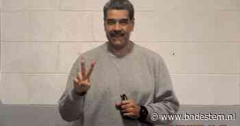 Venezolaanse president Maduro deelt twee foto’s vanuit cel in VS