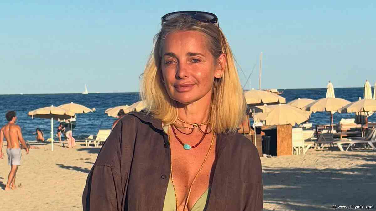 Louise Redknapp, 51, shares bikini snaps after 'splitting from boyfriend of two years Drew Michael, 42'  - a year after revealing their marriage plans