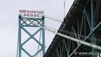 Man arrested after fleeing police on Ambassador Bridge, rolling vehicle