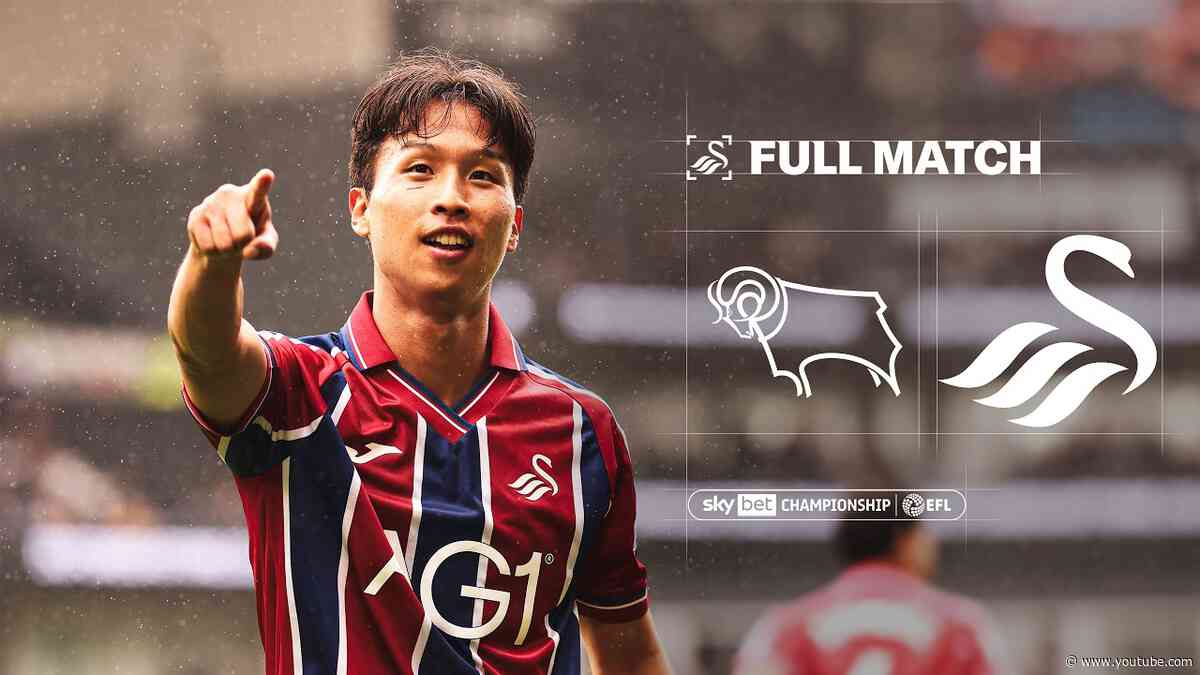 Derby County v Swansea City | Full Match