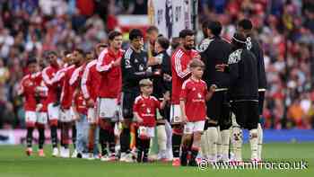 Sons of police officer killed in horror A66 crash lead out dad's beloved Man Utd vs Ipswich