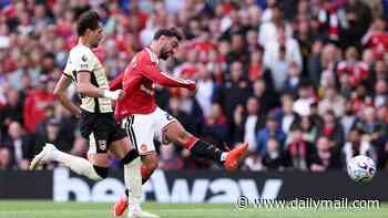 Manchester United vs Ipswich - Premier League LIVE: Bruno Fernandes levels after Leif Davis' opener in chaotic first half