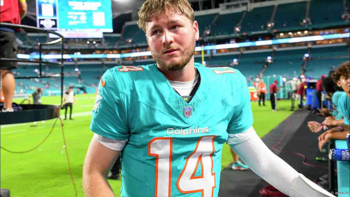 A quarterback is traded