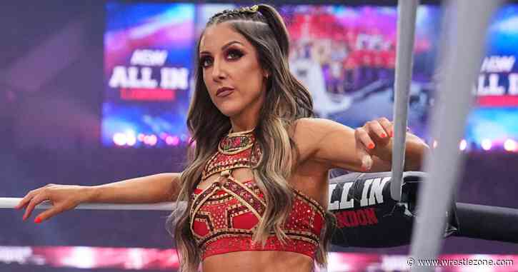 Britt Baker Makes AEW Return and Causes Title Change at All In