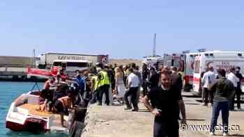 At least 7 dead after ferry carrying nearly 270 passengers, crew capsizes off northern Cyprus