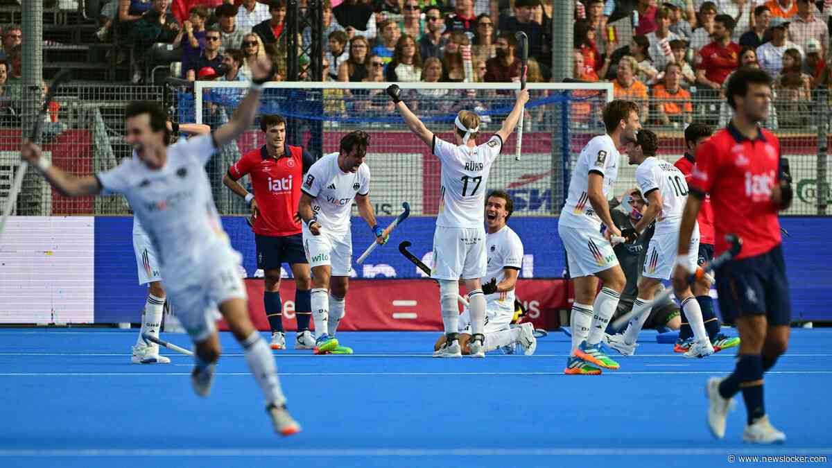Duitse hockeyers verslaan Spanje in WK-finale
