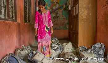 Saved by a lunch break: Nepal floods destroyed many schools, but students at this school survived