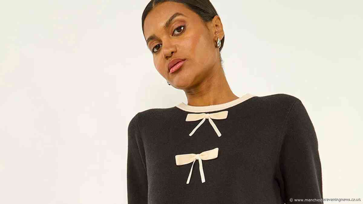 Roman's 'classic' £30 60s-inspired dress was made to pair with tights in autumn