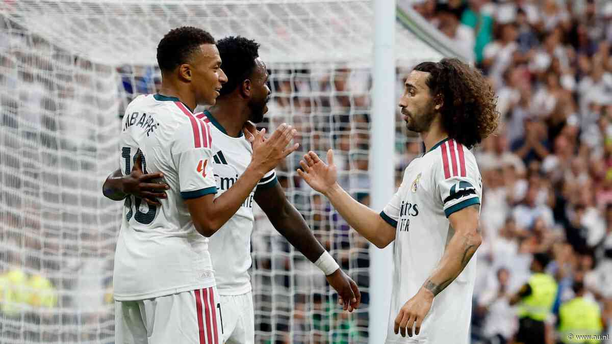 Real Madrid blijft ook zonder Dumfries foutloos en grijpt koppositie