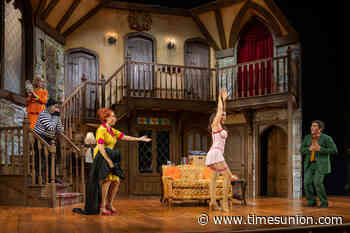 Barrington Stage’s ‘Noises Off’ mines comedic gold from chaos