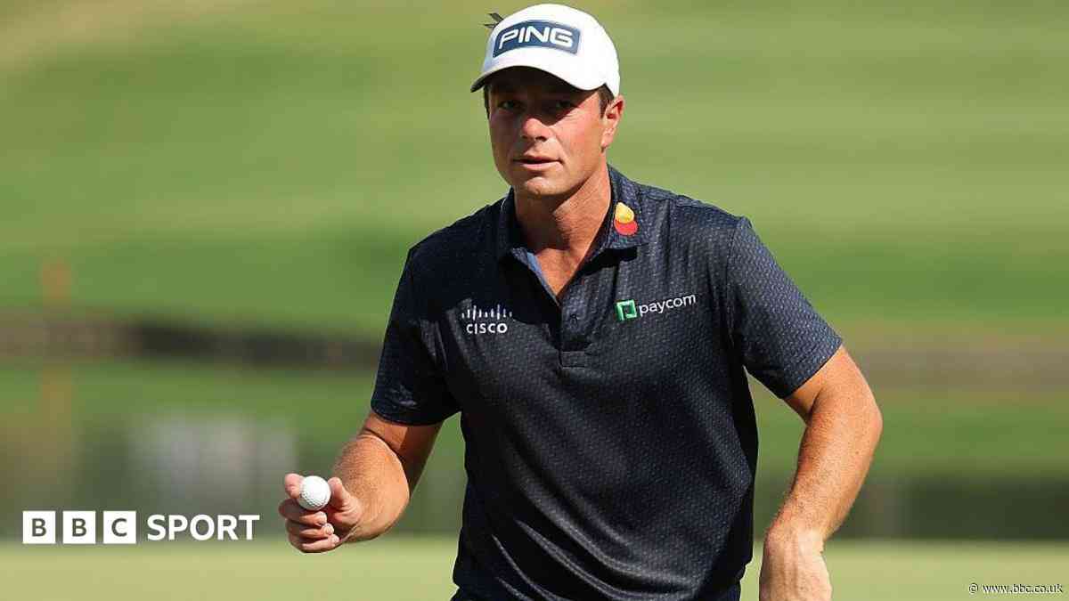 Hovland leads Tour Championship as Scheffler and McIlroy impress